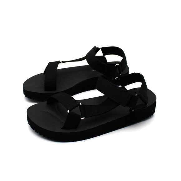 Sun + Stone Womens TABBY Open Toe Casual Ankle Strap - Picture 5 of 7